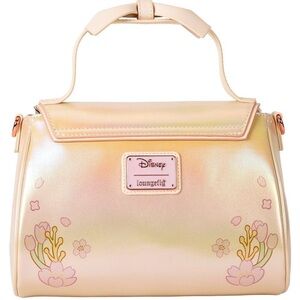 Loungefly Stitch & Angel Cream and Pink Crossbody Bag